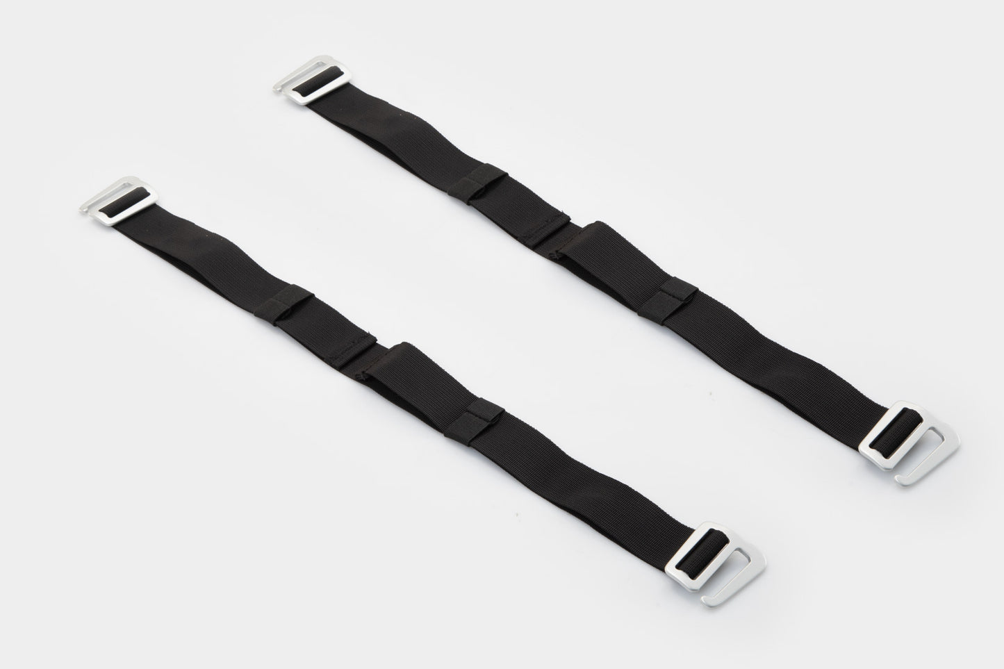 SW-MOTECH 2 correas de compresión para LG bolsa trasera LR2 2 correas de compresión de repuesto. 1000x38mm.