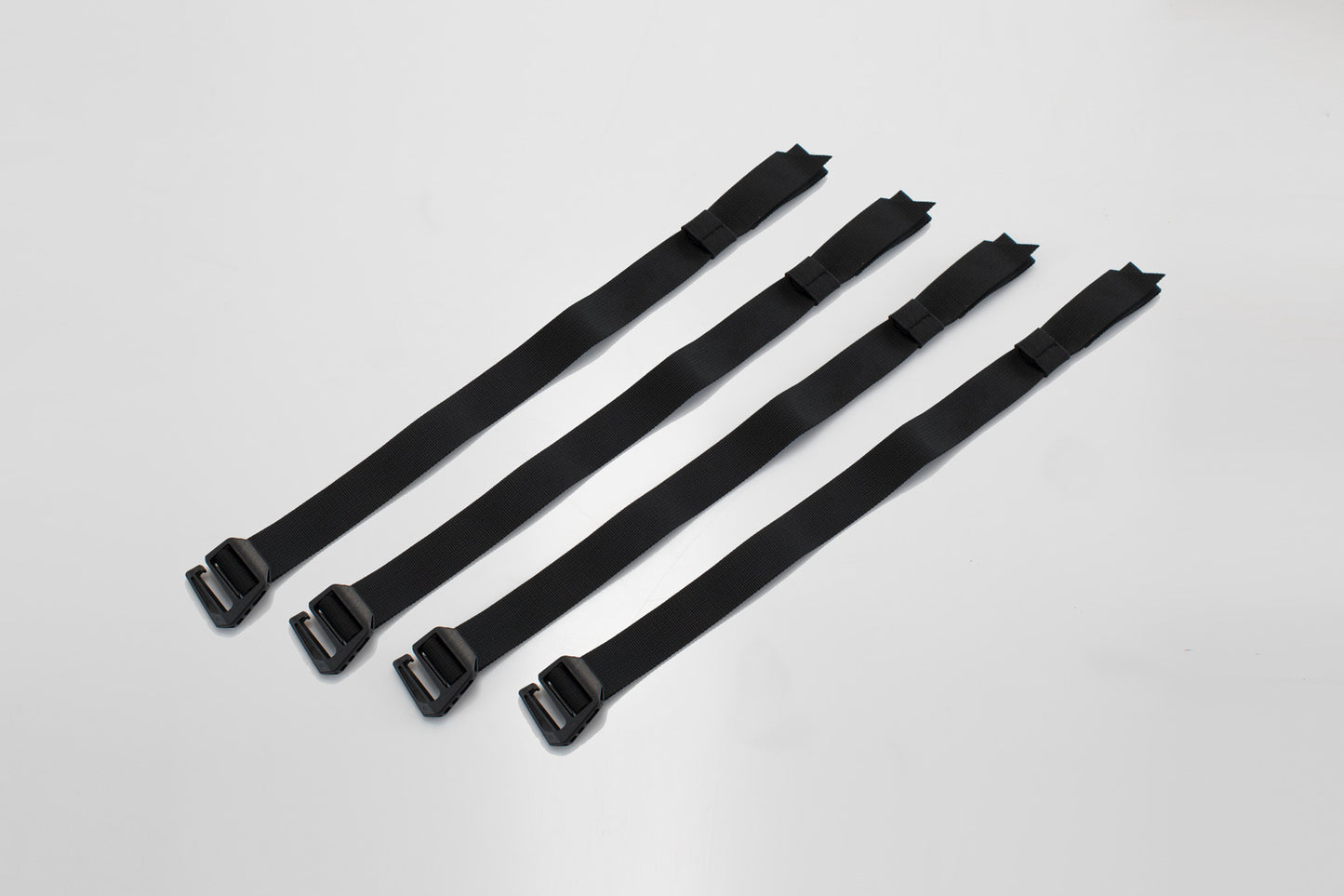 SW-MOTECH Juego de correas para SysBag Negro. 4 correas de fijación.