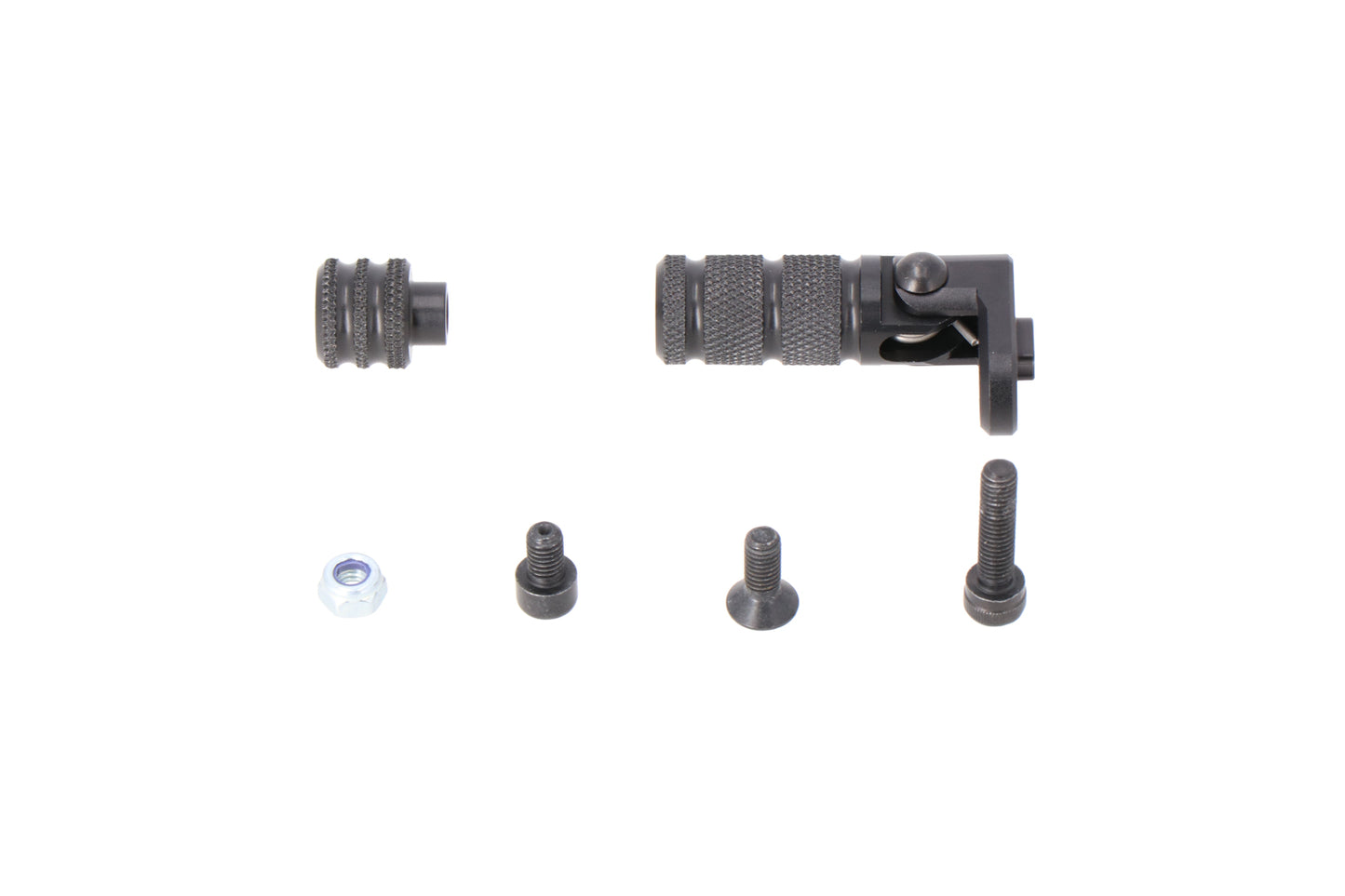 SW-MOTECH Puntera para palanca de cambios Negro moteado. Incl. extensión.