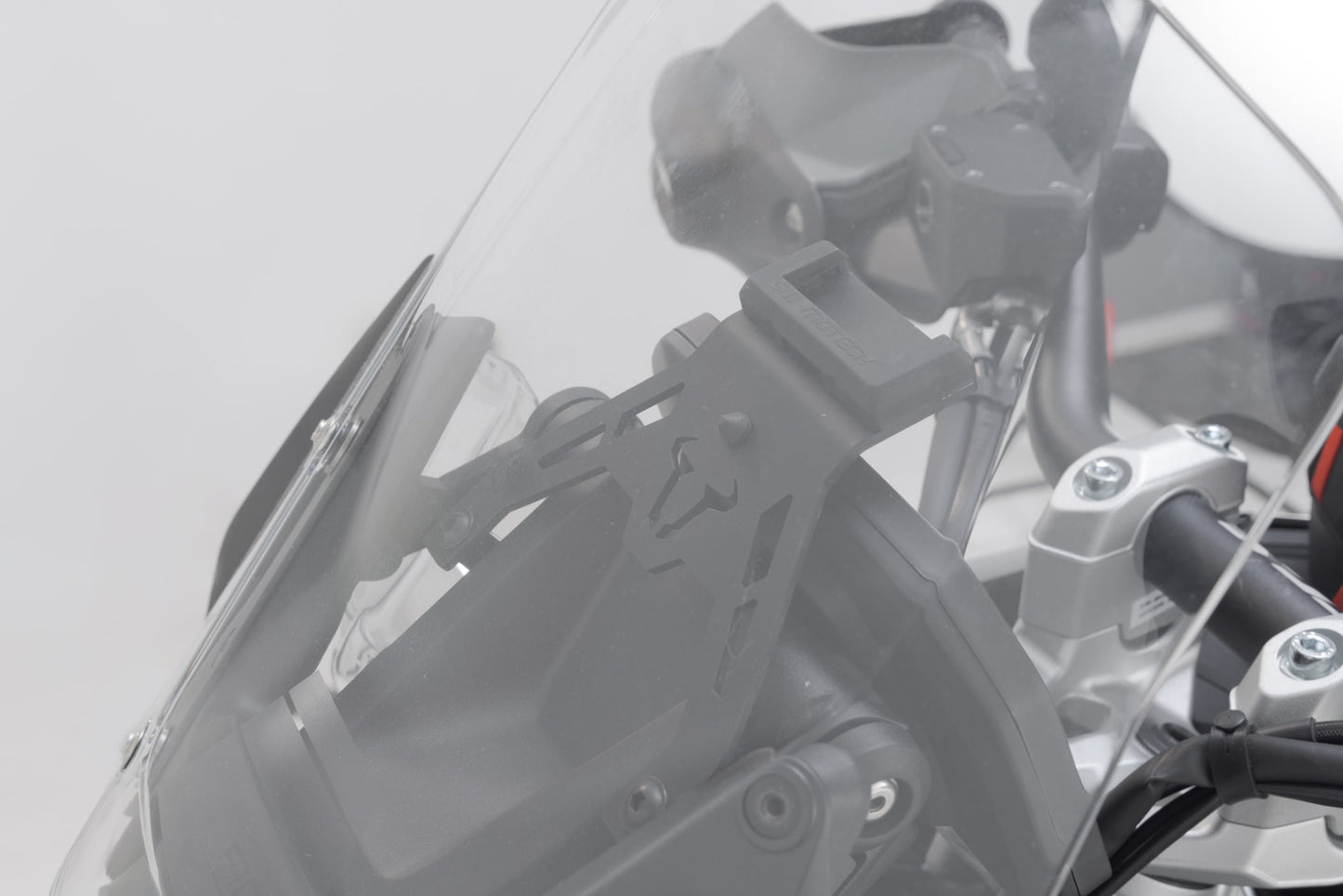 SW-MOTECH Soporte GPS en salpicadero Negro. BMW R 1300 GS (23-) / Adventure (24-).