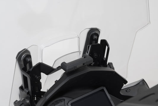 SW-MOTECH Soporte GPS para salpicadero Negro. Kawasaki Versys 1000 (18-) / 1100 (24-).