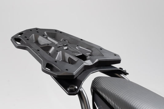 SW-MOTECH Placa adaptadora para portaequipaje STREET-RACK Para TRAX topcase ADV/ION/EVO. Negro.