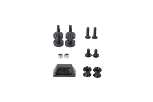 SW-MOTECH Placa adaptadora para portaequipajes STREET-RACK Negro. Para montaje del DUSC.