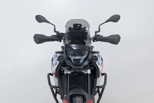 SW-MOTECH Kit de protectores de manos Sport Negro. R 1250 GS/Adv. (18-) F 800/900 GS (23-).