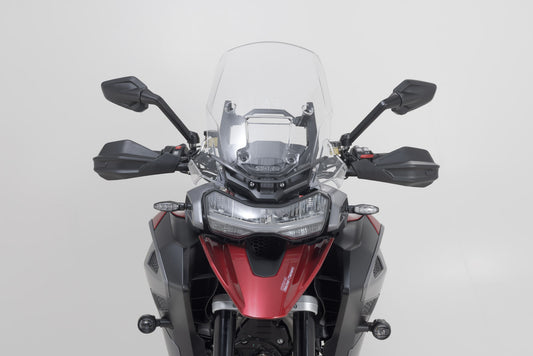 SW-MOTECH Kit de protectores de manos Adventure Negro. Modelos Triumph Tiger 1200GT / Rally.