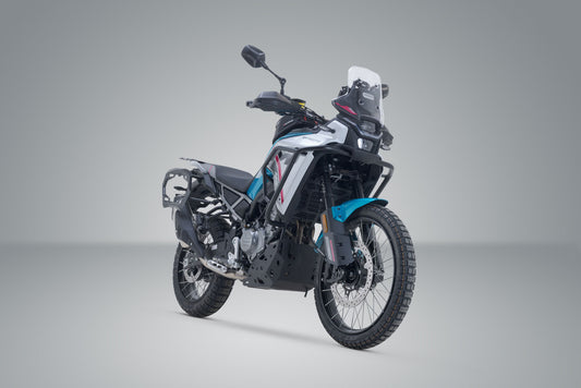 SW-MOTECH Soporte lateral PRO Negro. CFMoto 450MT (23-).