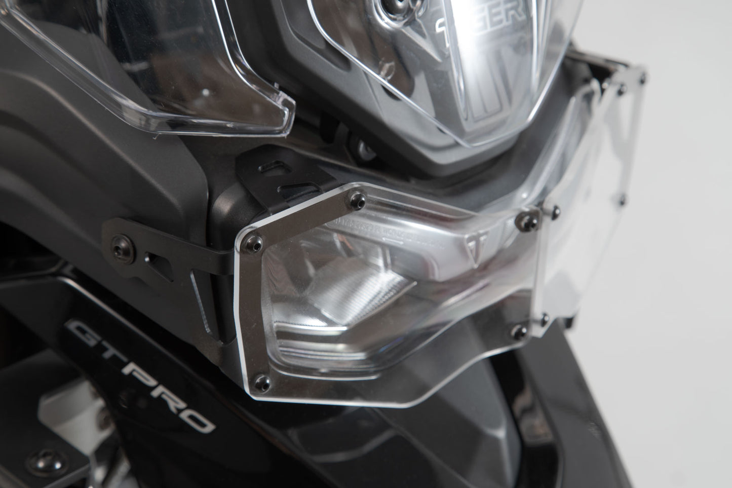 SW-MOTECH Protector de luces delanteras Soporte con pantalla. Tiger 900/ GT/ Rally/ Pro.