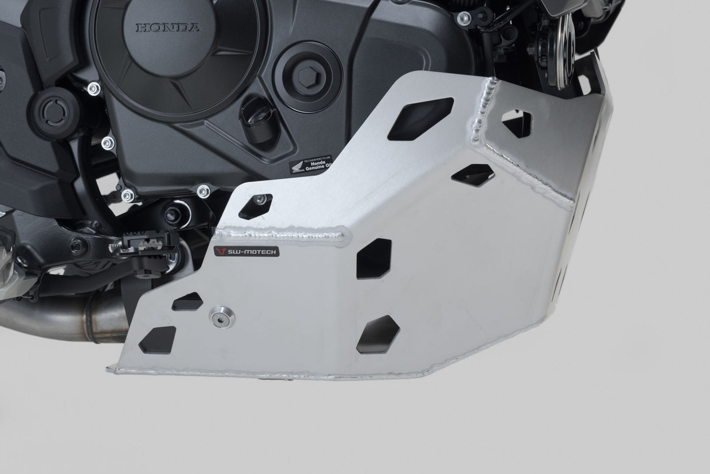 SW-MOTECH Protección del motor Plateado. Honda XL750 Transalp (22-).