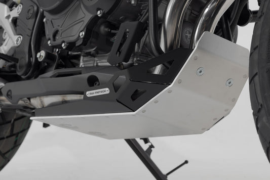 SW-MOTECH Protector de motor Negro/plateado. Honda CB500X (18-) NX500 (23-).
