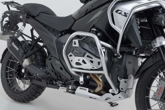 SW-MOTECH Protector de los cilindros Negro/plateado. BMW R 1300 GS R 1300 R/RS.