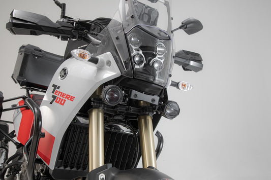 SW-MOTECH Soportes para luces Negro. Modelos Yamaha Ténéré 700 (19-).