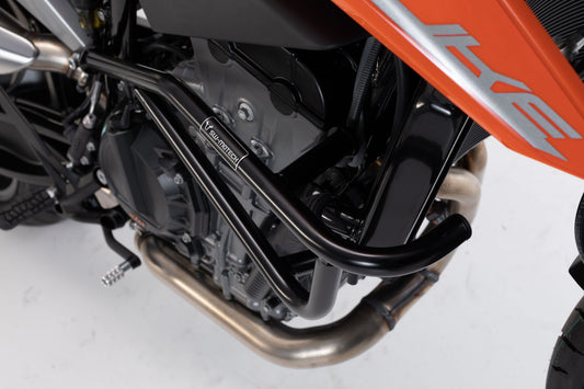 SW-MOTECH Protecciones laterales de motor Negro. KTM 790 Duke (18-) / 890 Duke R (19-).