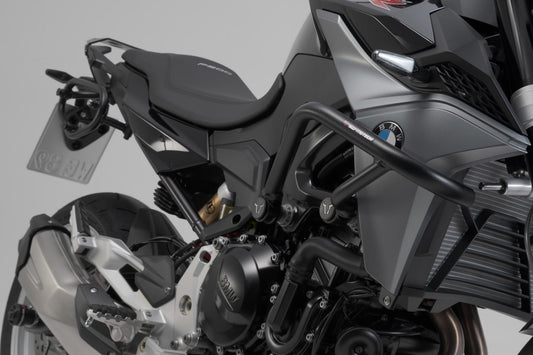 SW-MOTECH Protecciones laterales de motor Negro. BMW F 900 R (19-).