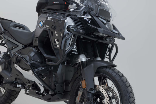 SW-MOTECH Protecciones superiores de motor Negro. BMW R 1300 GS Adv (24-). Para OEM SBL.