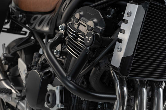 SW-MOTECH Protecciones laterales de motor Negro. Kawasaki Z900RS/ SE / Cafe (17-).