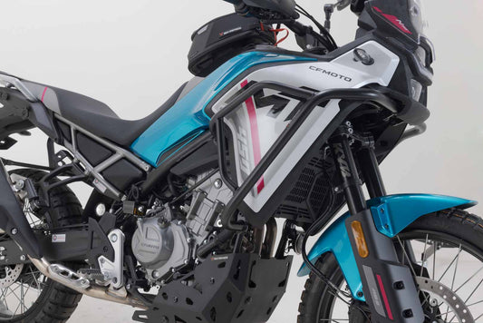 SW-MOTECH Protecciones laterales de motor Negro. CFMoto 450MT (23-).