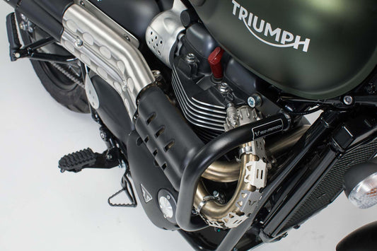 SW-MOTECH Protecciones laterales de motor Negro. Street ScramblerBonneville Bobber/Speedm.