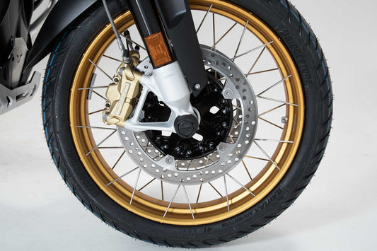 SW-MOTECH Kit de topes anticaidas para el eje delantero Negro. BMW R 1200 GS / RT R 1250 GS / RT.