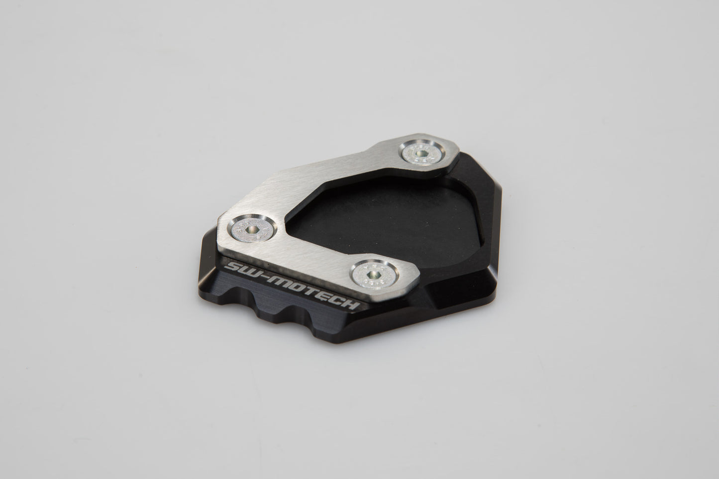 SW-MOTECH Extension para caballete lateral Negro/plateado. BMW G 310 GS (17-).