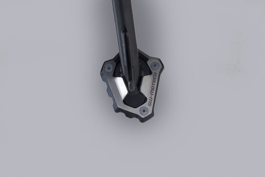 SW-MOTECH Extension para caballete lateral Negro/plateado. Triumph Scrambler 1200 X (23-).
