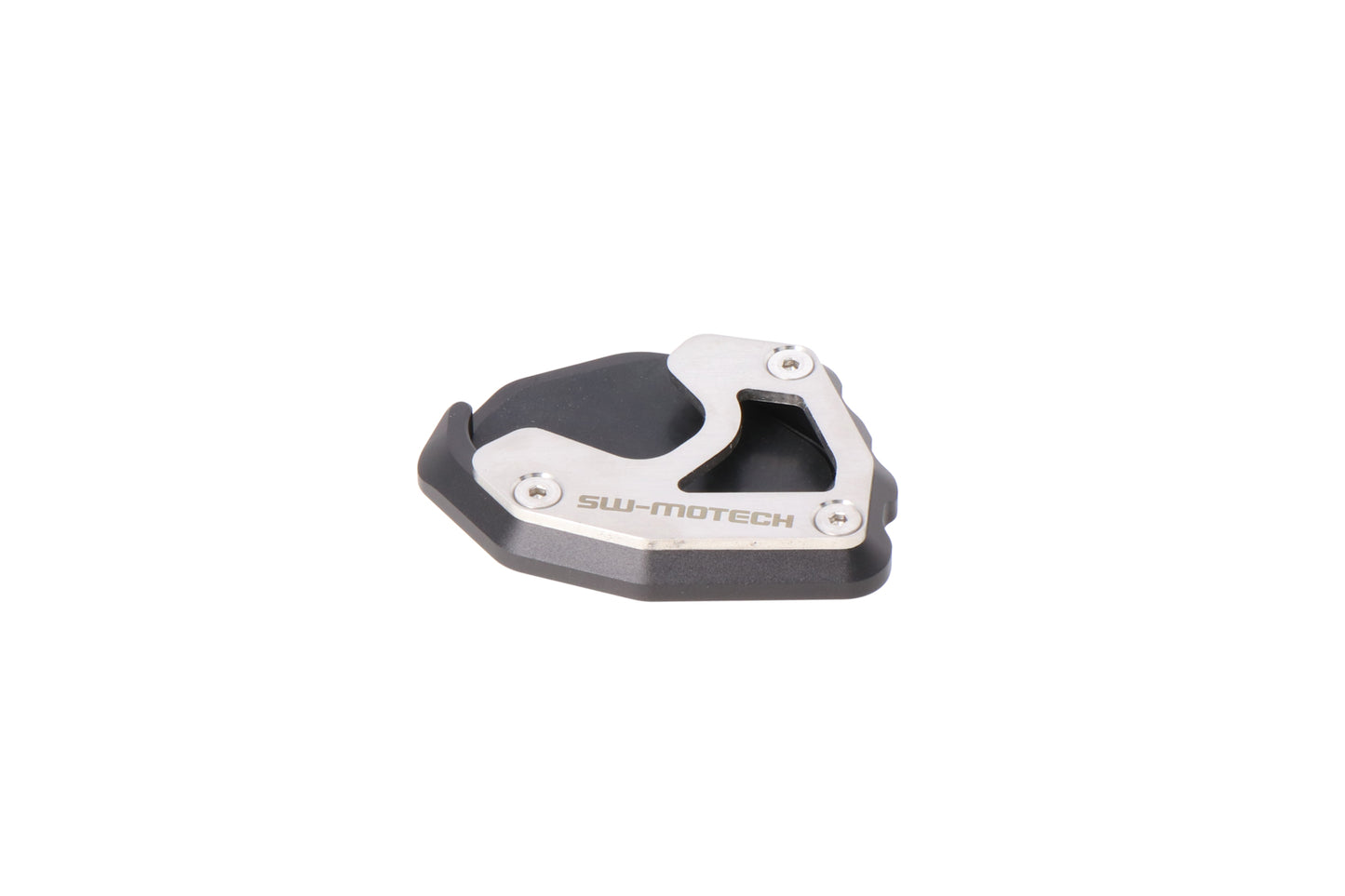 SW-MOTECH Extension para caballete lateral Negro/plateado. Triumph Tiger 660 Sport (21-24).