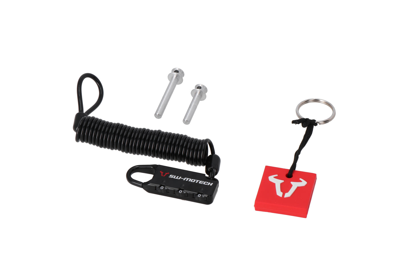 SW-MOTECH Clavija de cierre PRO/ EVO Clavija cierre/Cable seguridad para equipaje.