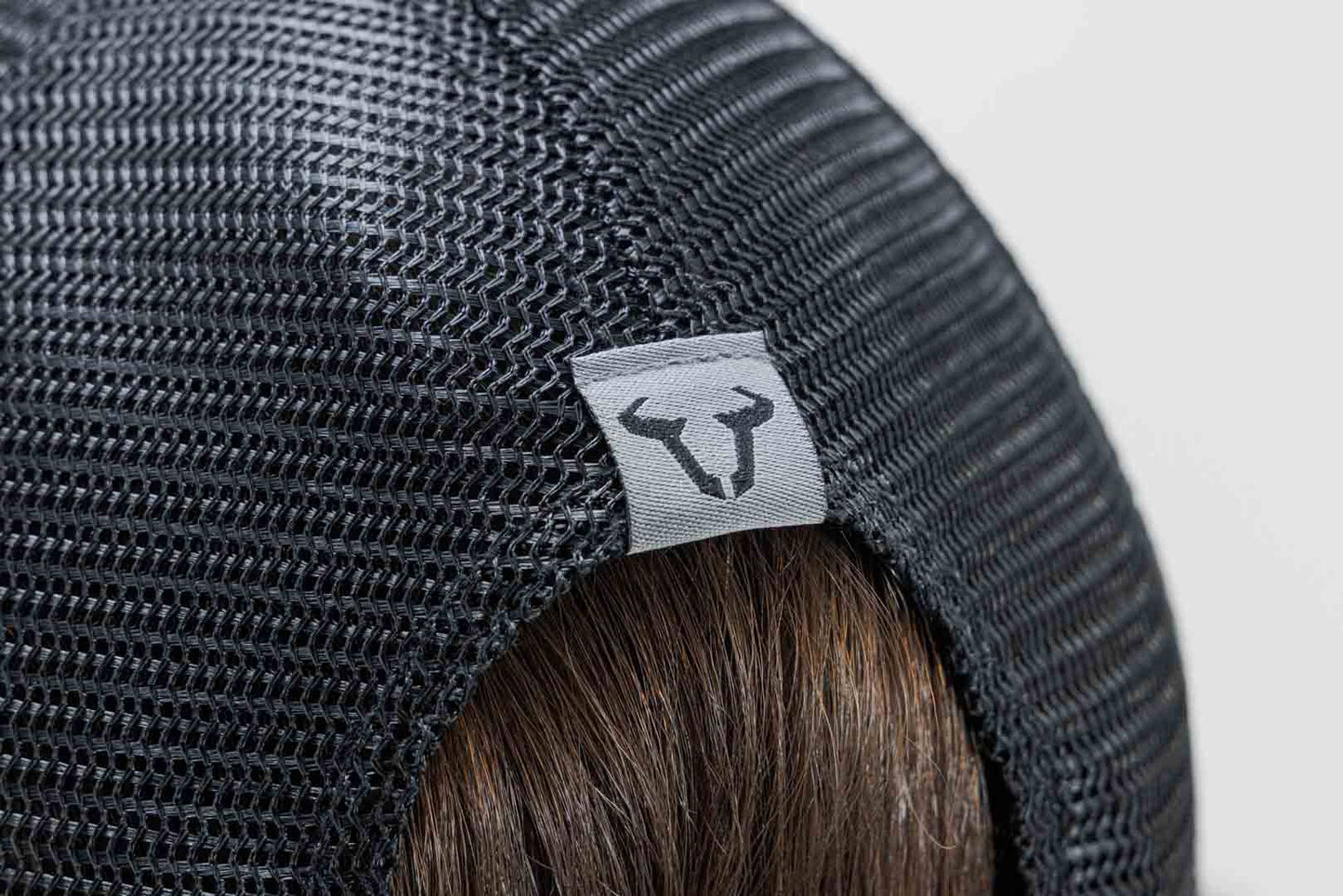 SW-MOTECH Gorra - Riders Line Gris oscuro. Lavado óptico. Malla. Talla única.
