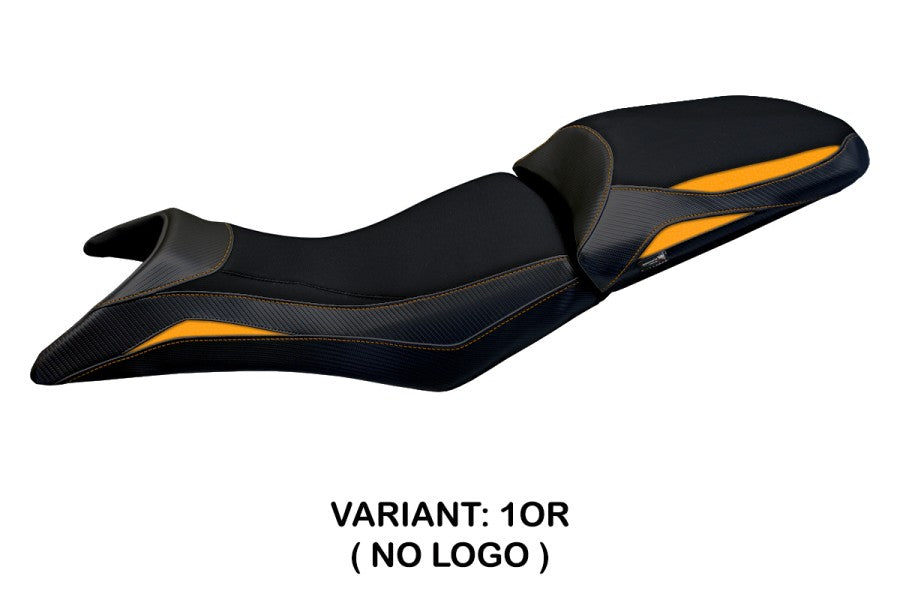 Funda Milo Tappezzeria Italia para KTM 790 Adventure S, negro / naranja, sin logo