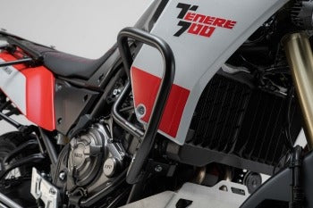 Protecciones laterales de motor. Negro.Yamaha Ténéré 700 (19-)