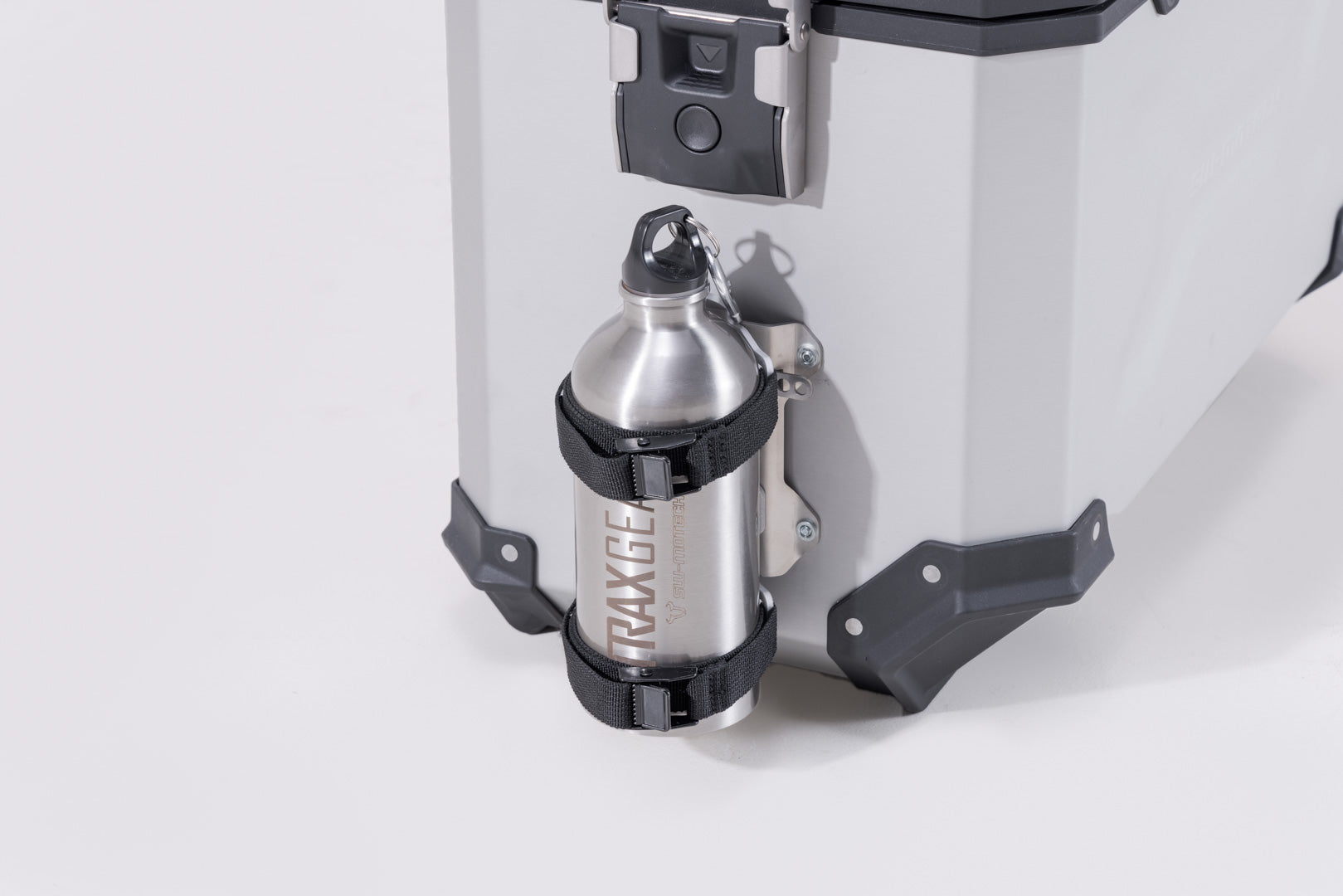 SW-MOTECH TRAX Kit de botella 1 Plateado. 1 botella de acero inoxidable. 0.6 l.