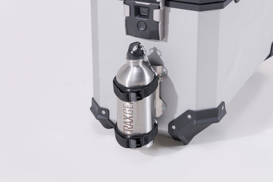 SW-MOTECH TRAX Kit de botella 1 Plateado. 1 botella de acero inoxidable. 0.6 l.