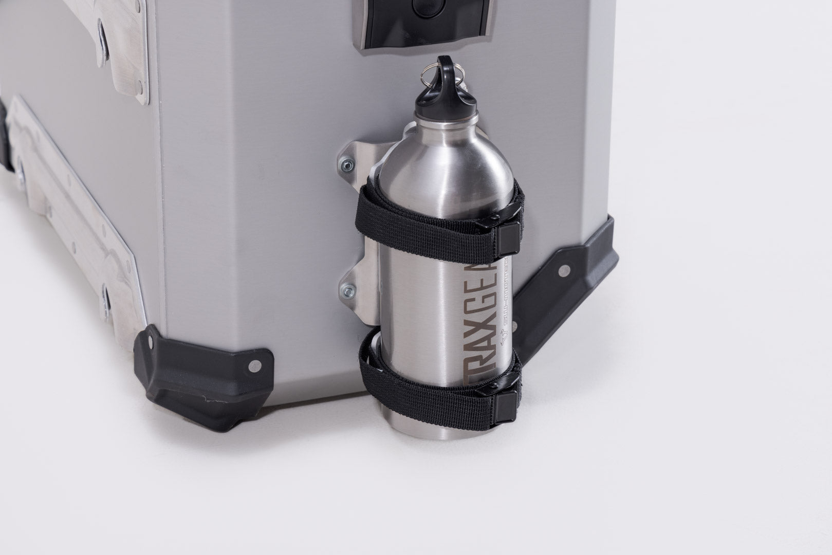 SW-MOTECH TRAX Kit de botella 1 Plateado. 1 botella de acero inoxidable. 0.6 l.