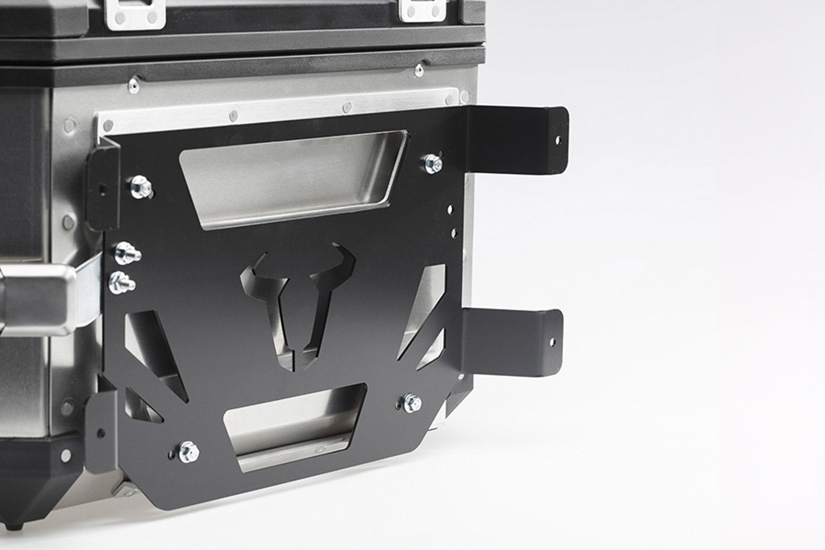 SW-MOTECH Soporte de pared TRAX Negro. Para toda generación TRAX.