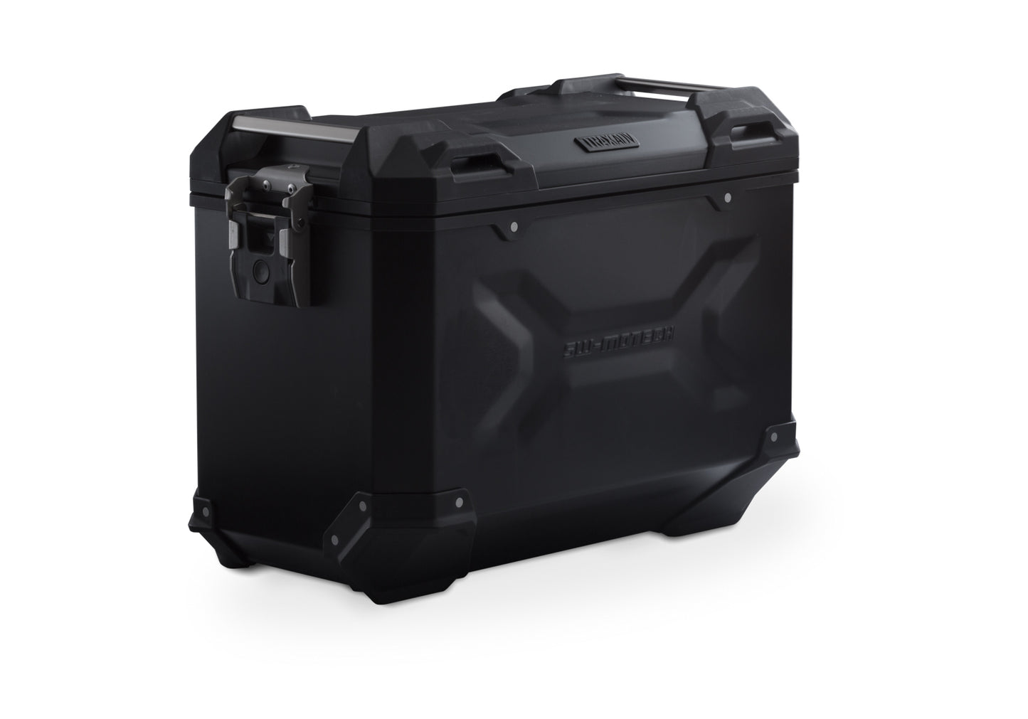 SW-MOTECH Maleta de aluminio TRAX ADV L 45 l. Izquierda. Negro.