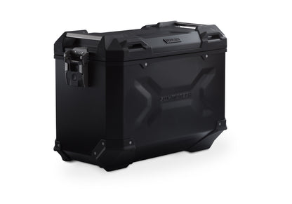 SW-MOTECH Maleta de aluminio TRAX ADV L 45 l. Izquierda. Negro.