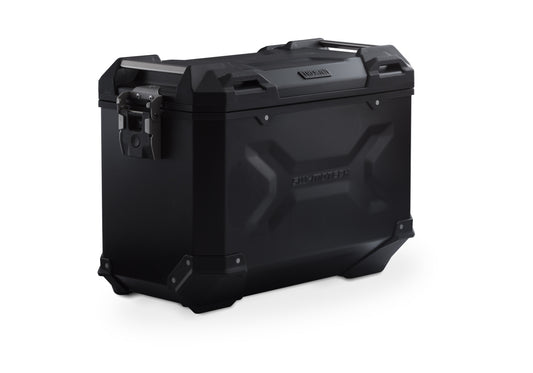 SW-MOTECH Maleta de aluminio TRAX ADV L 45 l. Izquierda. Negro.