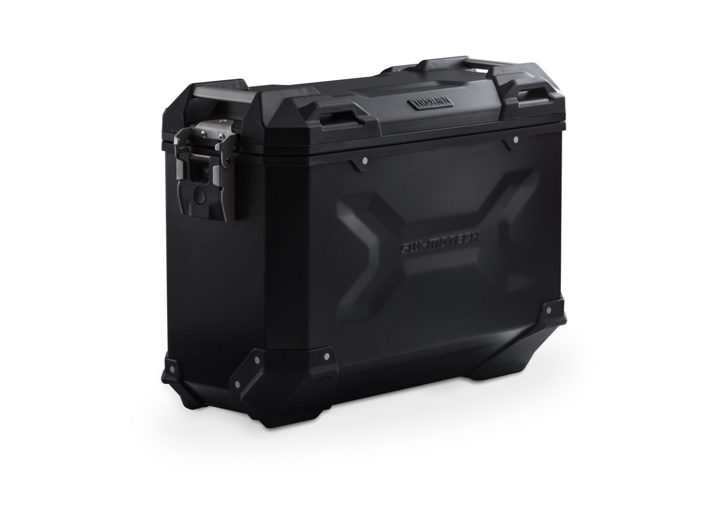 SW-MOTECH Maleta de aluminio TRAX ADV M 37 l. Izquierda. Negro.
