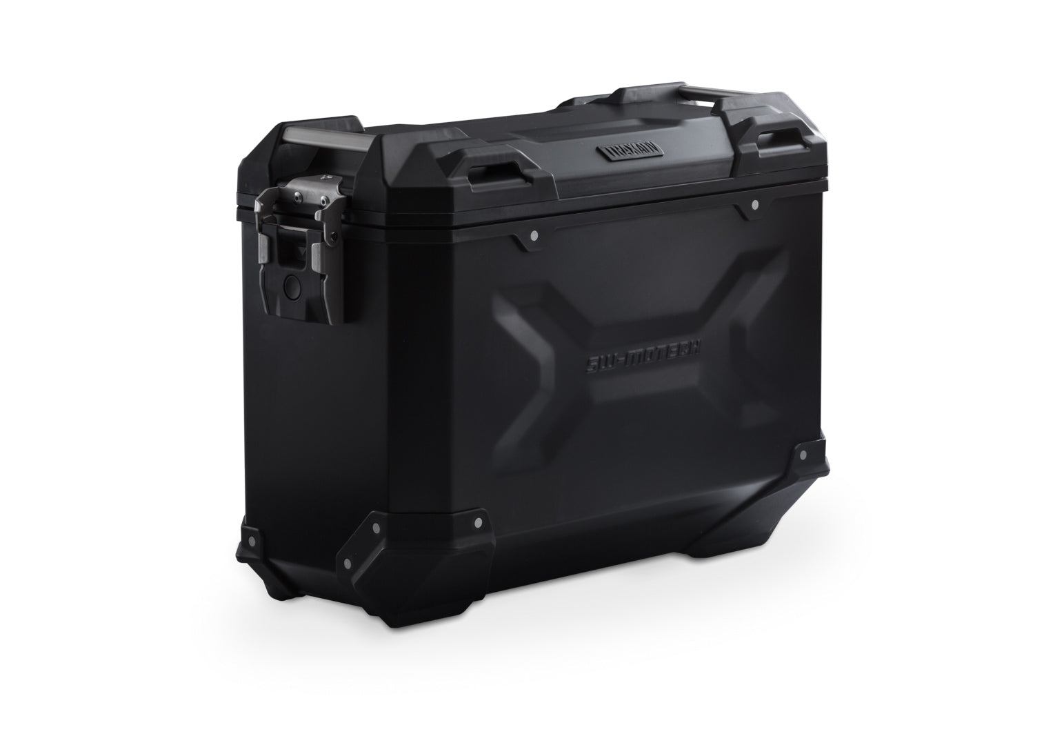 SW-MOTECH Maleta de aluminio TRAX ADV M 37 l. Izquierda. Negro.