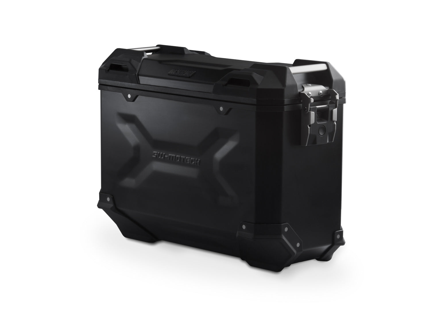 SW-MOTECH Maleta de aluminio TRAX ADV M 37 l. Derecho. Negro.