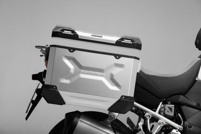 SW-MOTECH Maleta de aluminio TRAX ADV M 37 l. Derecho. Negro.