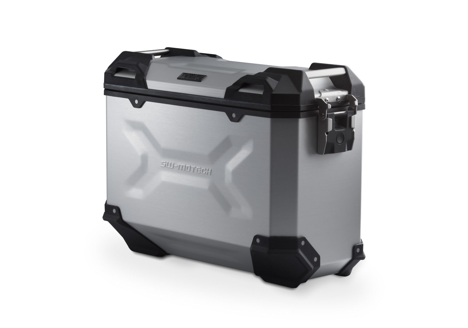 SW-MOTECH Maleta de aluminio TRAX ADV M 37 l. Derecho. Plateado.