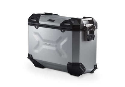 SW-MOTECH Maleta de aluminio TRAX ADV M 37 l. Derecho. Plateado.