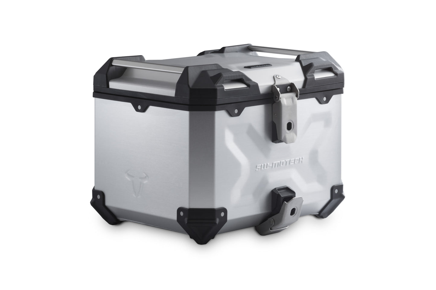 SW-MOTECH TRAX ADV topcase Maleta superior. 38 l. Plateado.