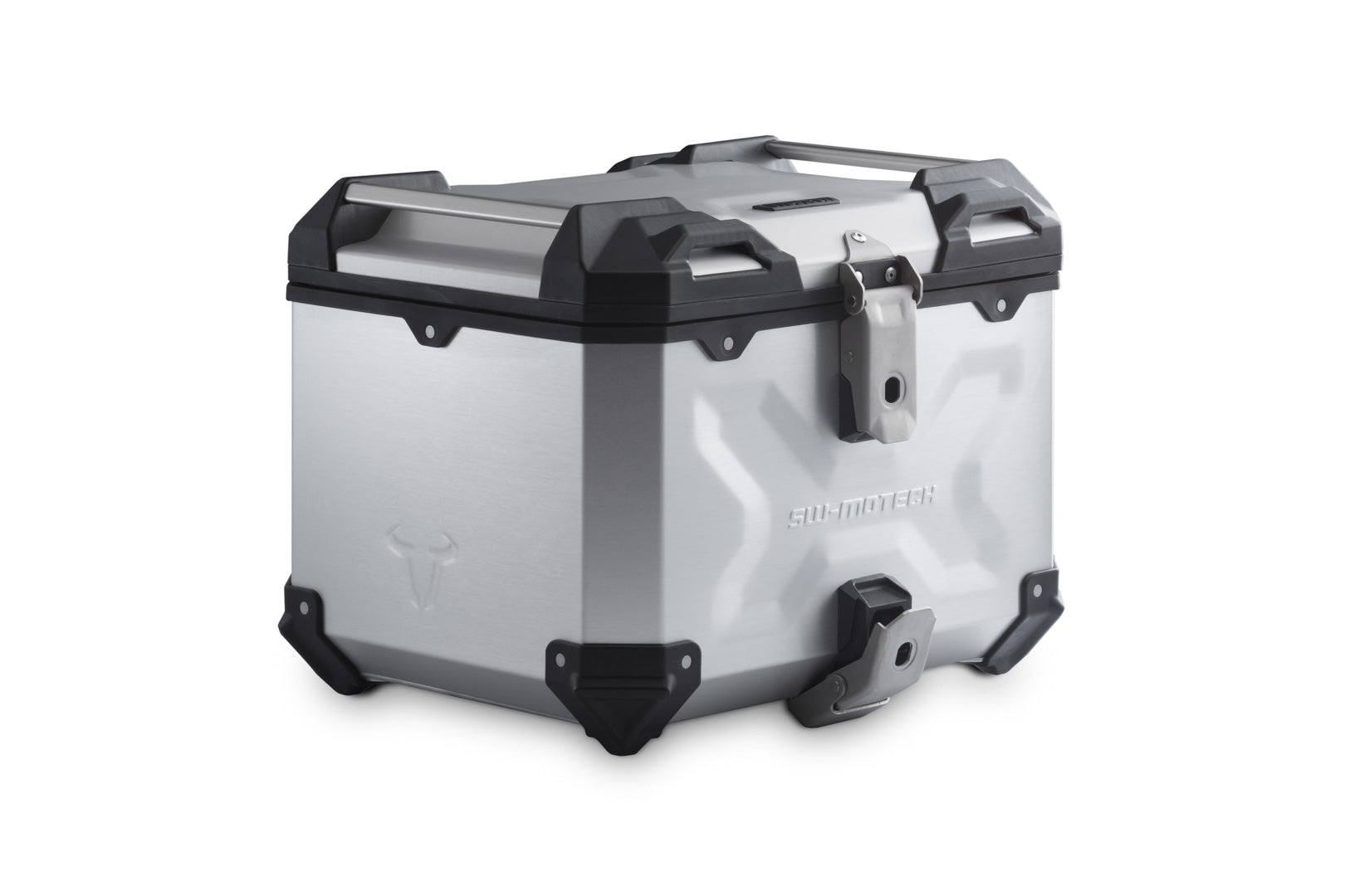 SW-MOTECH TRAX ADV topcase Maleta superior. 38 l. Plateado.