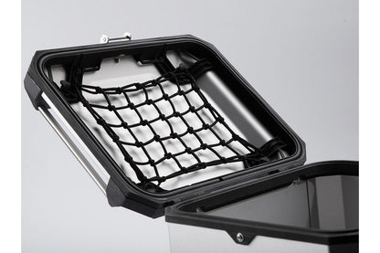 SW-MOTECH TRAX ADV topcase Maleta superior. 38 l. Plateado.