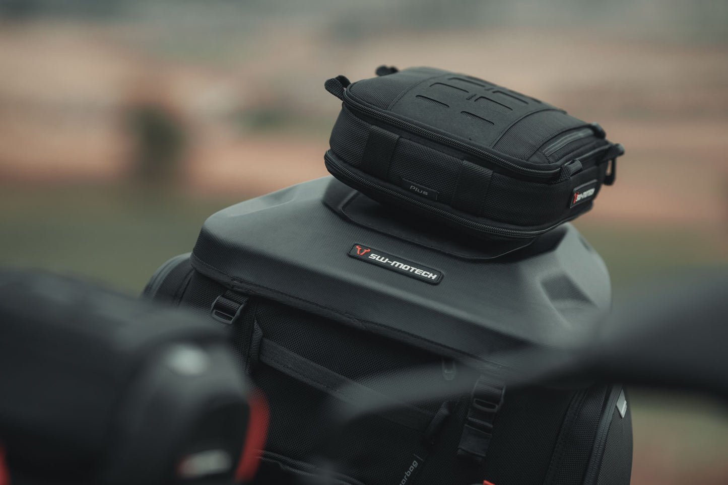 SW-MOTECH Bolsa adicional PRO Plus 1680D Nailon ballistic. Negro. 3-6 l.