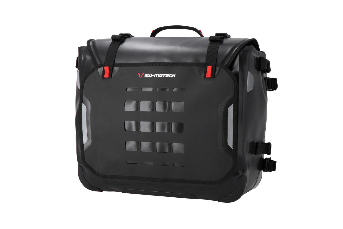 SW-MOTECH SysBag WP L con placa adaptadora a la izquierda 27-40l. Impermeable. Para sop. lat./portaequip.