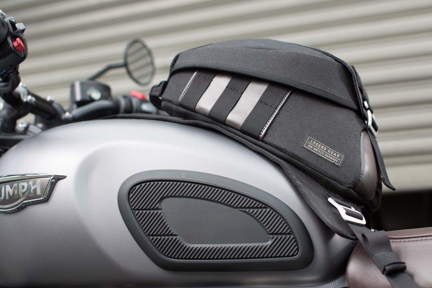 SW-MOTECH Legend Gear Bolsa de depósito con correas LT2 55 l. Correas de fijación. Resistente al agua.