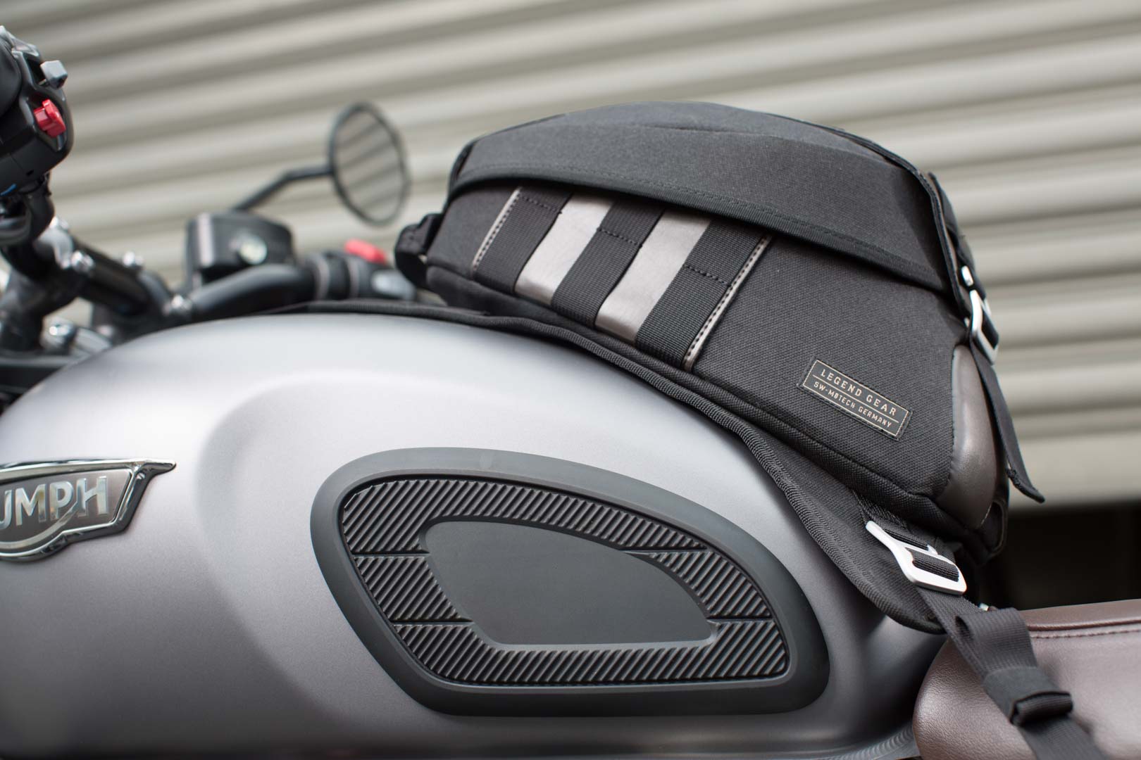 SW-MOTECH Legend Gear Bolsa de depósito con correas LT2 55 l. Correas de fijación. Resistente al agua.