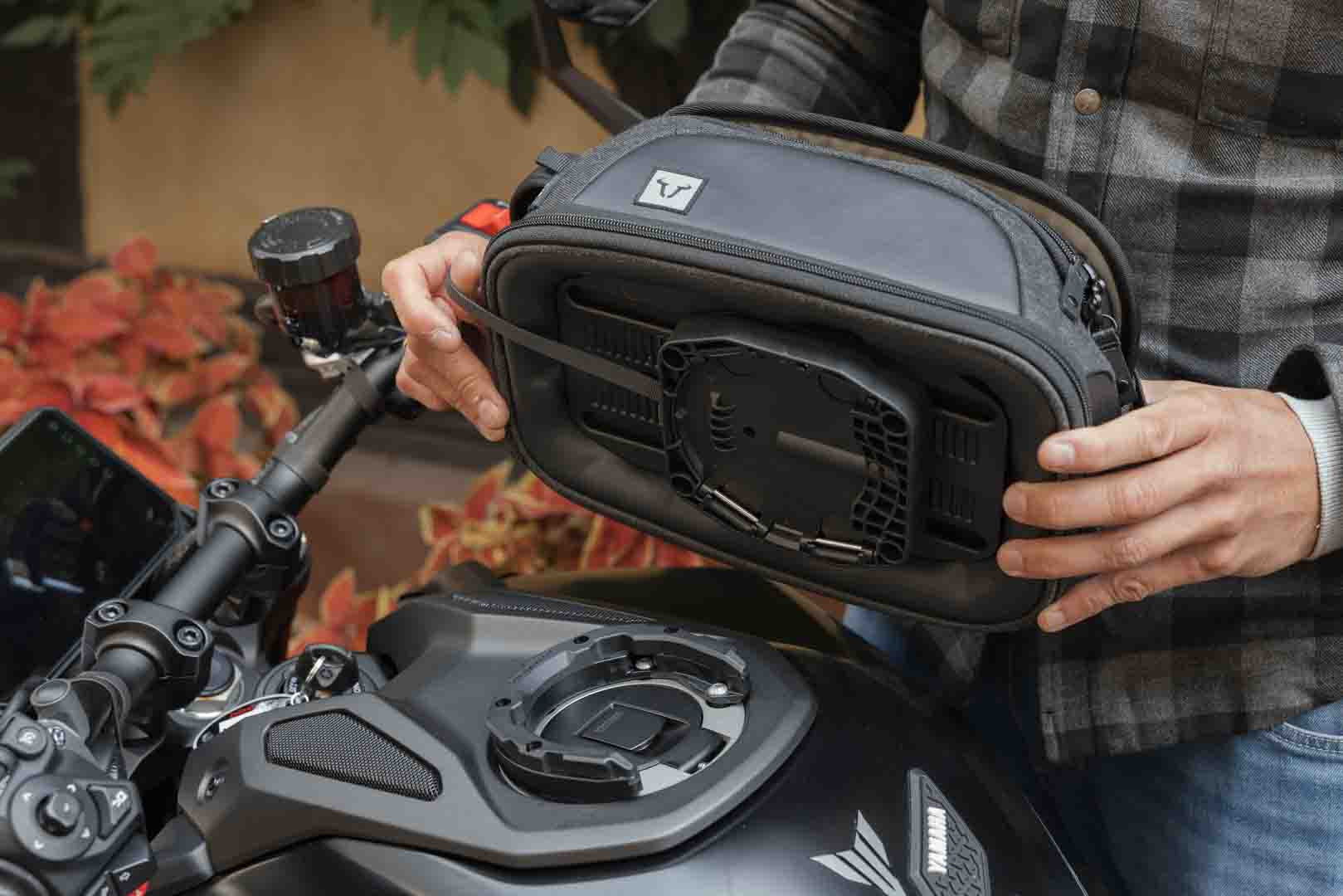 SW-MOTECH Legend Gear Bolsa de depósito LT4 Para anillo de depósito PRO. Negro. 4-6 l.